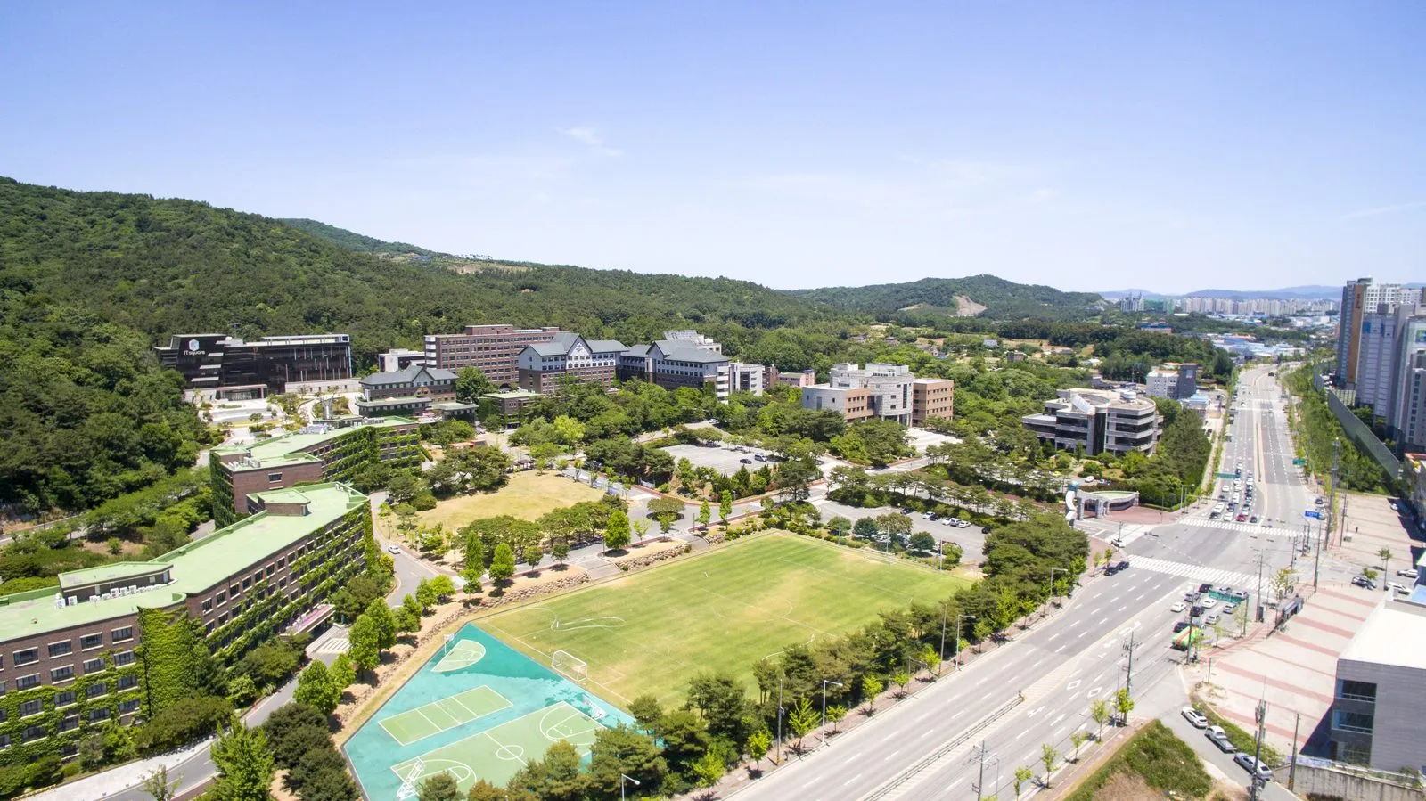 Khuôn viên Honam University