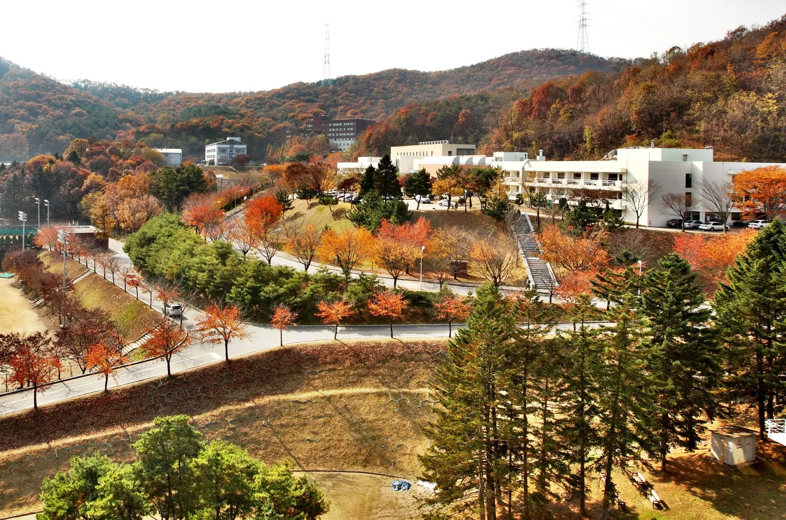 Khuôn viên MYONGJI UNIVERSITY（Yongin campus)