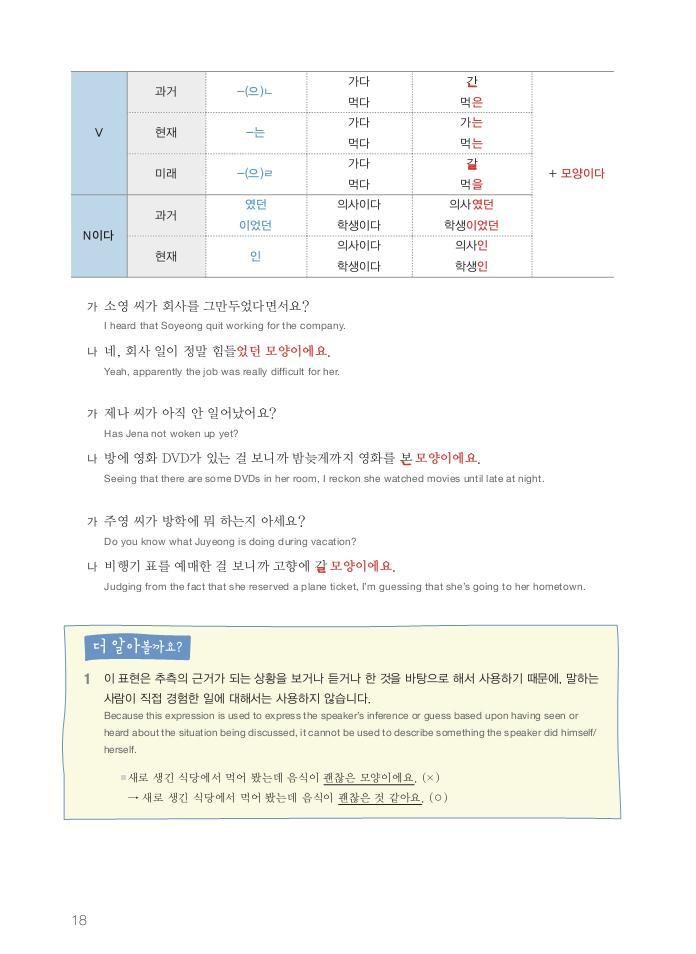 Trang trong sách Korean Grammar in Use, Intermediate