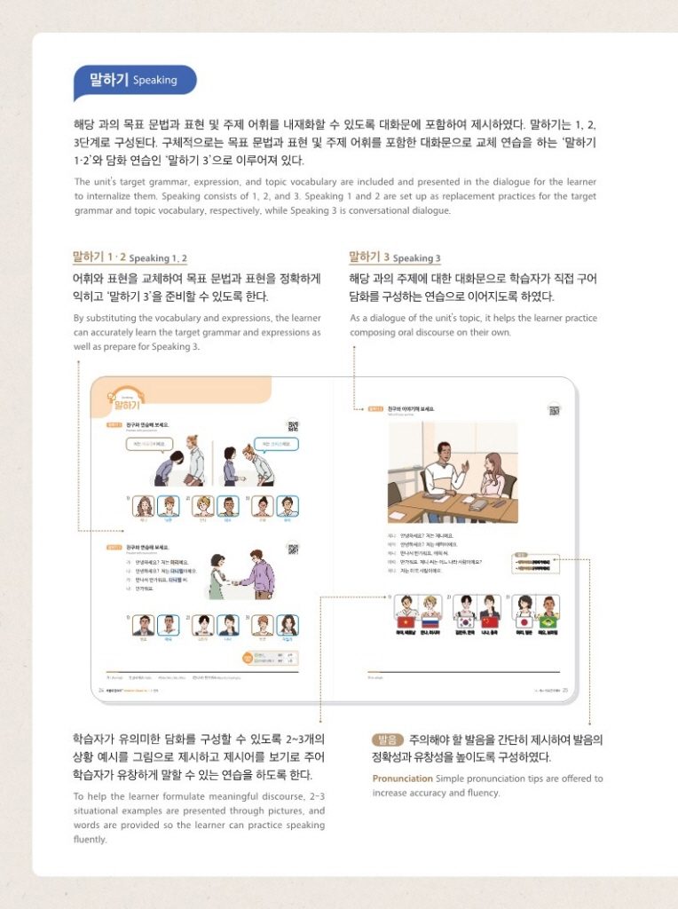 Trang trong sách SNU Korean+ 1A · 1B
